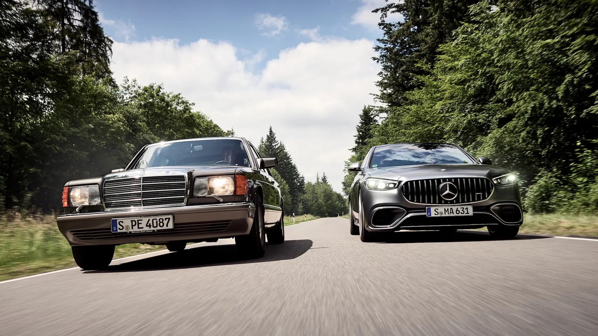 Bir yıldız kayması: Mercedes